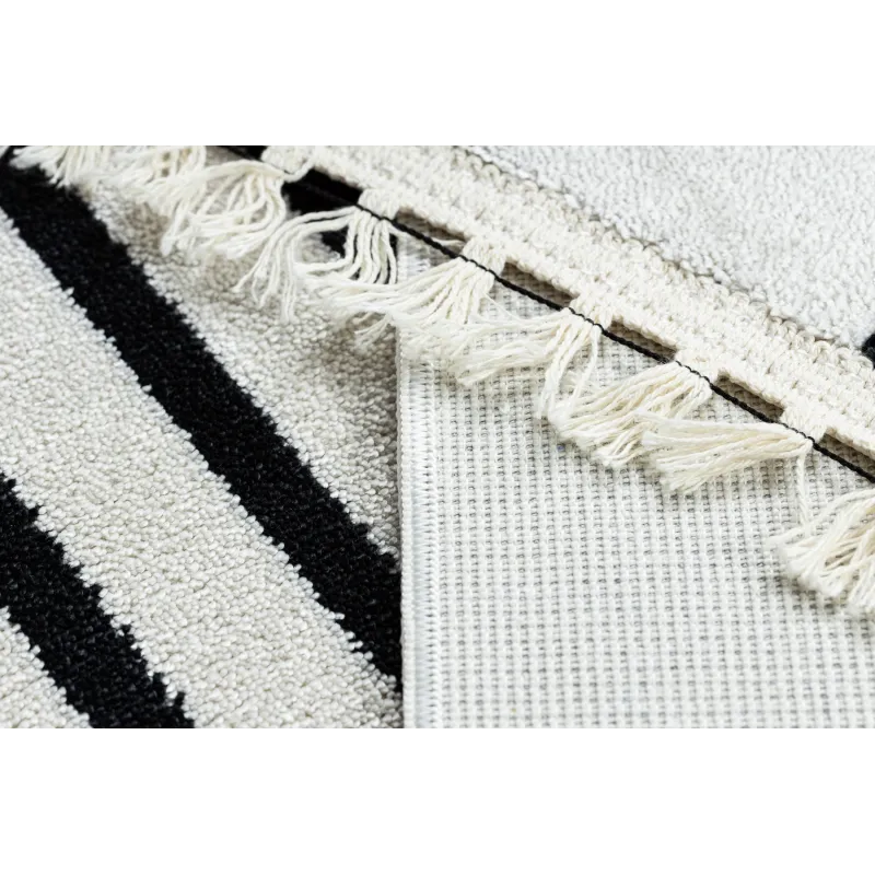 Teppich AMOUR 53096C creme - Rahmen, Linien modern, elegant