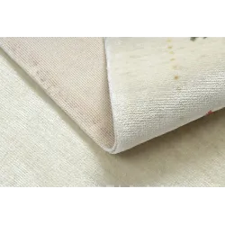 Teppich HERIZ A0987C Rahmen Creme - aus Bambusfaser, exklusiv, stilvoll