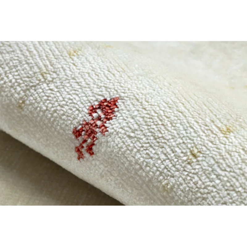 Teppich HERIZ A0987C Rahmen Creme - aus Bambusfaser, exklusiv, stilvoll