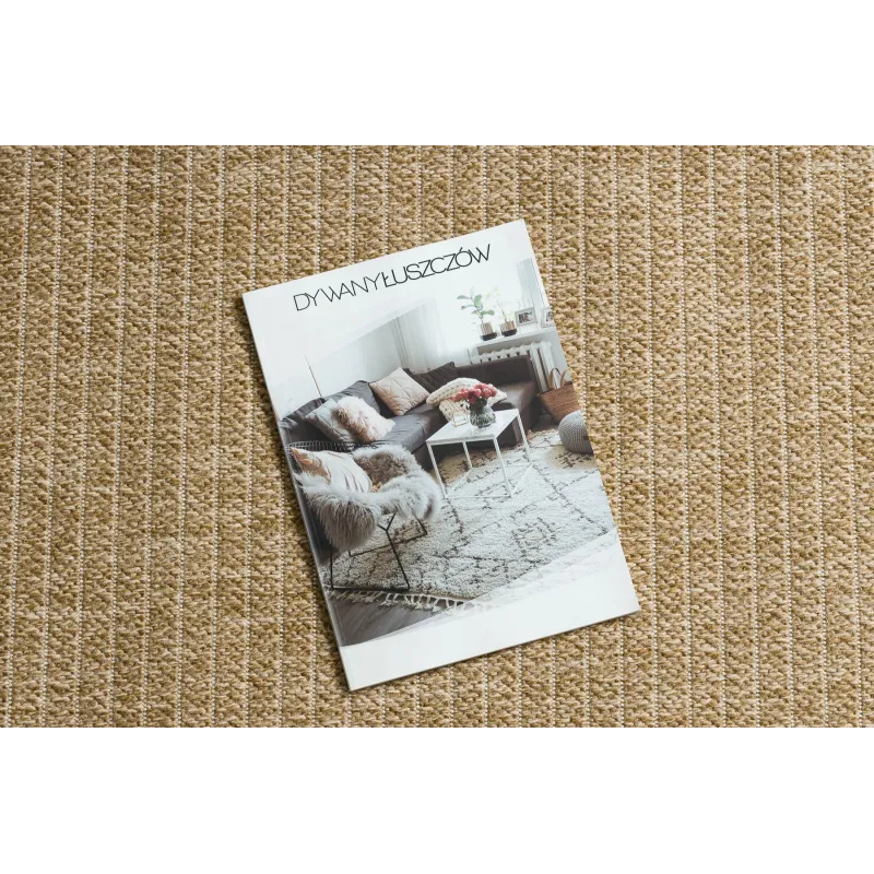 Teppich SPARK 0689 beige / schwarz - Linien, Sisal, strukturell