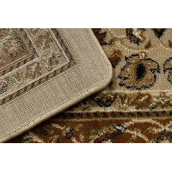 Teppich ROYAL E0176 Rahmen - beige / braun