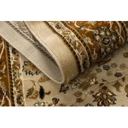 Teppich ROYAL E0176 Rahmen - beige / braun