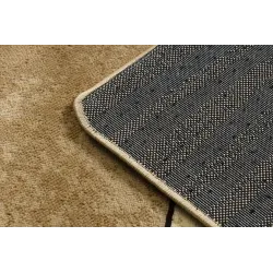 Teppich ROYAL 5367 Geometrisch 3D - schwarz / braun