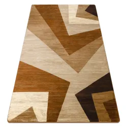 Teppich ROYAL Geometrisch - beige / braun