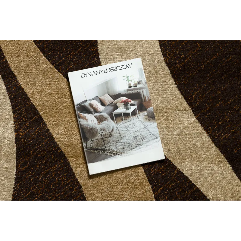 Teppich ROYAL G3565 Wellen - braun / beige