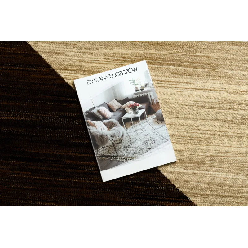 Teppich ROYAL HE397 Geometrisch - braun / beige