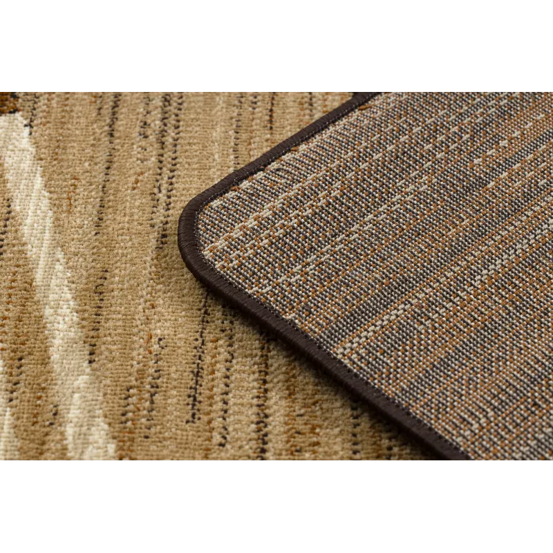 Teppich ROYAL HE397 Geometrisch - braun / beige