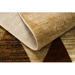 Teppich ROYAL HD10 Geometrisch - beige / grün