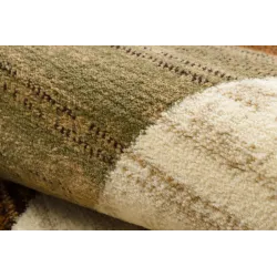 Teppich ROYAL HD10 Geometrisch - beige / grün