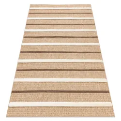 Teppich SPARK 0686A beige / creme - Linien, Sisal, strukturiert