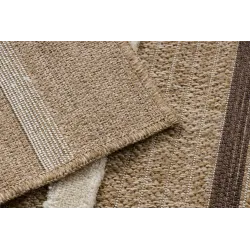 Teppich SPARK 0686A beige / creme - Linien, Sisal, strukturiert