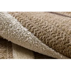 Teppich SPARK 0686A beige / creme - Linien, Sisal, strukturiert