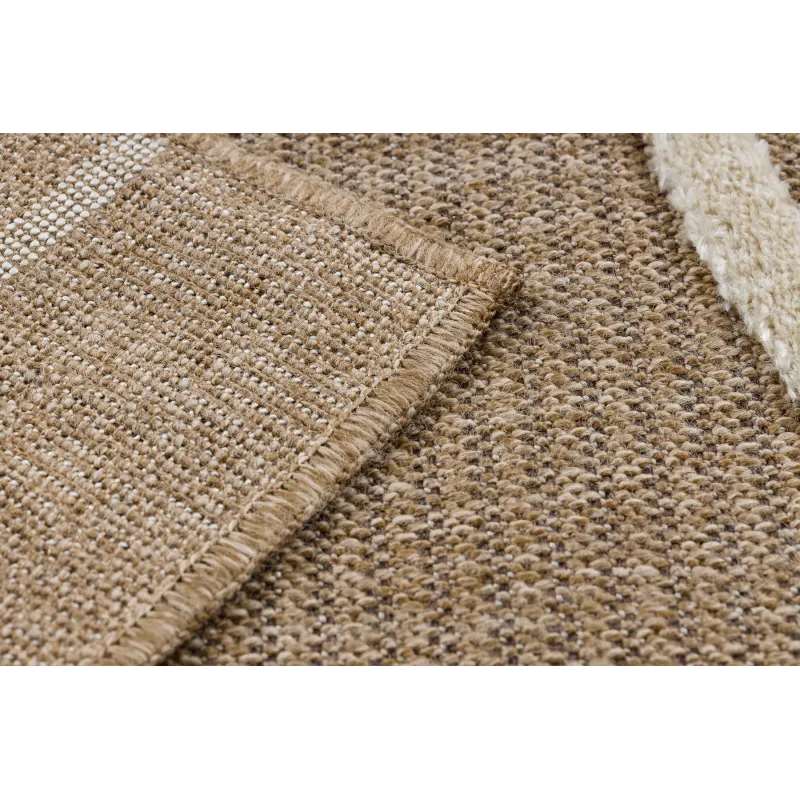 Teppich SPARK 0688A beige / creme - Geometrisch, Sisal, strukturell