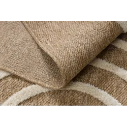 Teppich SPARK 0688A beige / creme - Geometrisch, Sisal, strukturell