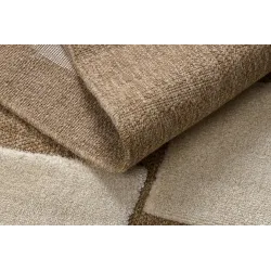 Teppich SPARK 0710A beige / creme - Geometrisch, Sisal, strukturell