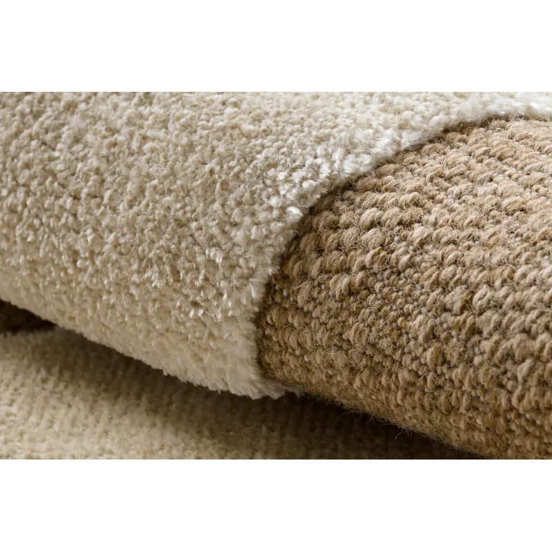 Teppich SPARK 0710A beige / creme - Geometrisch, Sisal, strukturell