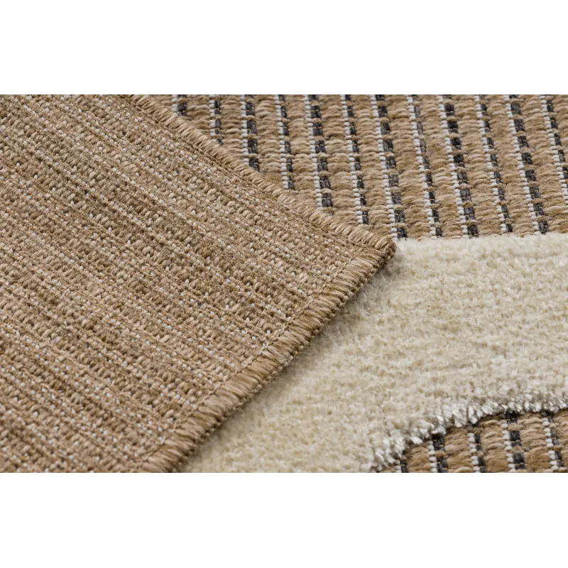 Teppich SPARK 0696A beige / creme - Geometrisch, Sisal, strukturiert