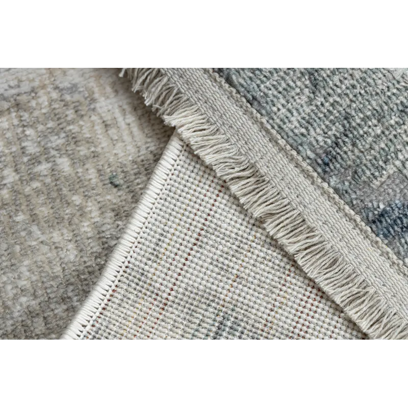 Teppich DISTIN 0144A weiß / creme / beige modern - Abstraktion, Vintage, Fransen