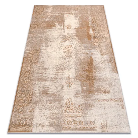 Wollteppich NAIN Ornament vintage 7699/51655 in beige und braun