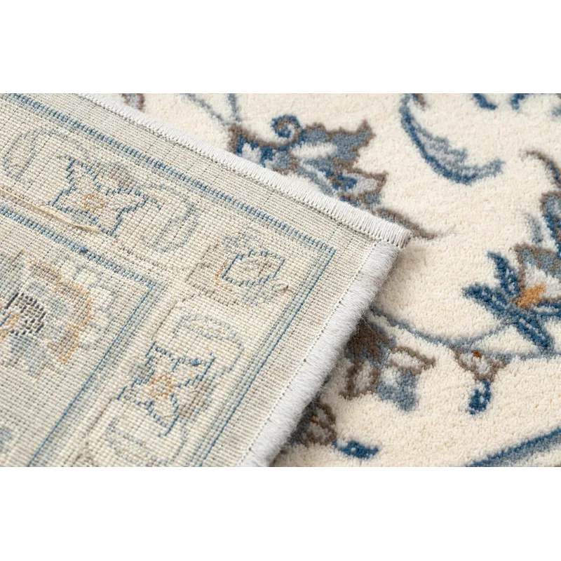 Weicher Wollteppich NAIN Ornament, ideal für Schlafzimmer oder Wohnzimmer