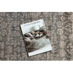 Beige und blaue Farbgebung, ideal für stilvolle Wohnräume