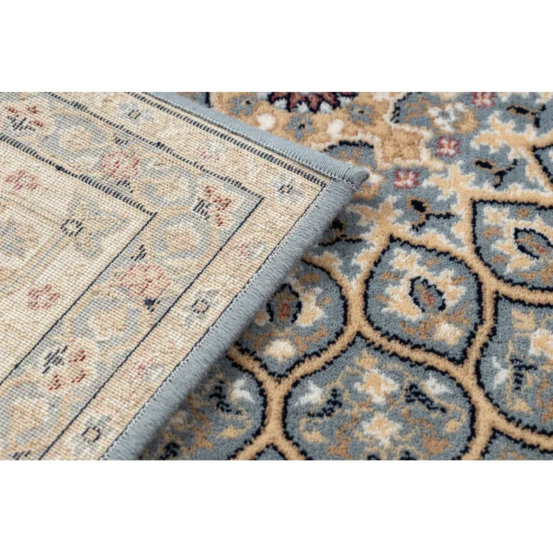 Weicher Wollteppich NAIN Rosette, ideal für das Schlafzimmer
