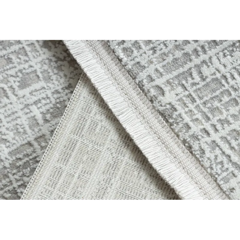 Moderner Teppich DUKE A0357 creme, weiche Textur und vintage Stil