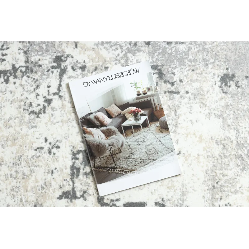 DUKE 51378 Teppich in creme grau, ideal für stilvolle Wohnräume