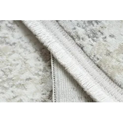 DUKE 51378 Teppich mit Fransen, sehr weich und modern
