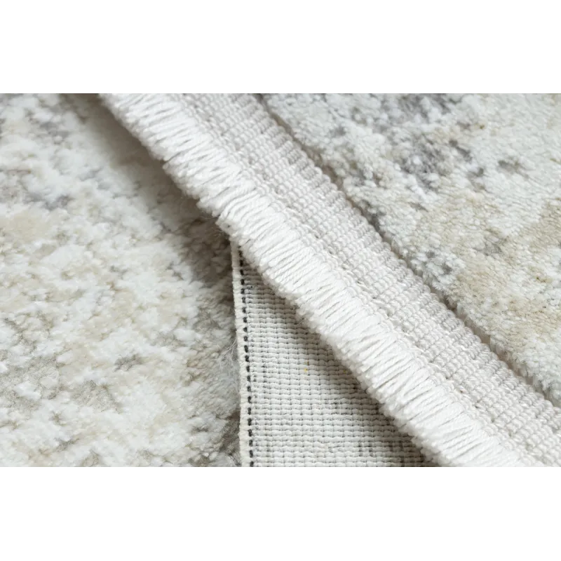 DUKE 51378 Teppich mit Fransen, sehr weich und modern