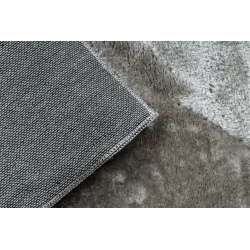Teppich VISCO silber 3 Plüsch, KANINCHENFELL-IMITATION