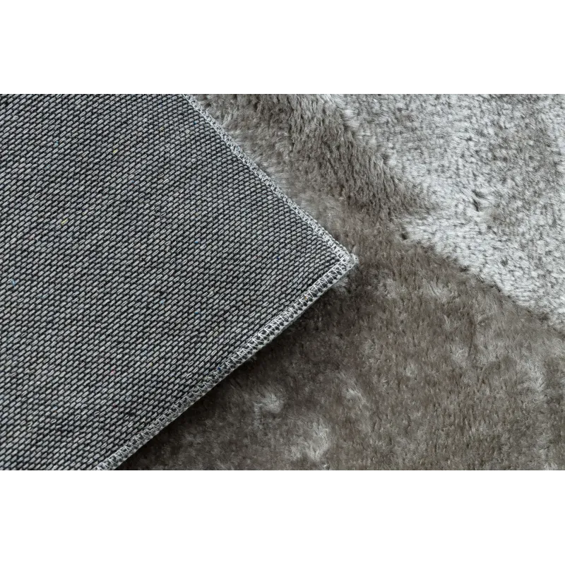Teppich VISCO silber 3 Plüsch, KANINCHENFELL-IMITATION