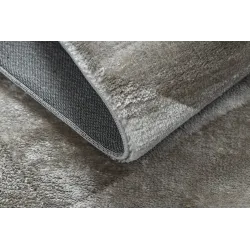 Teppich VISCO silber 3 Plüsch, KANINCHENFELL-IMITATION