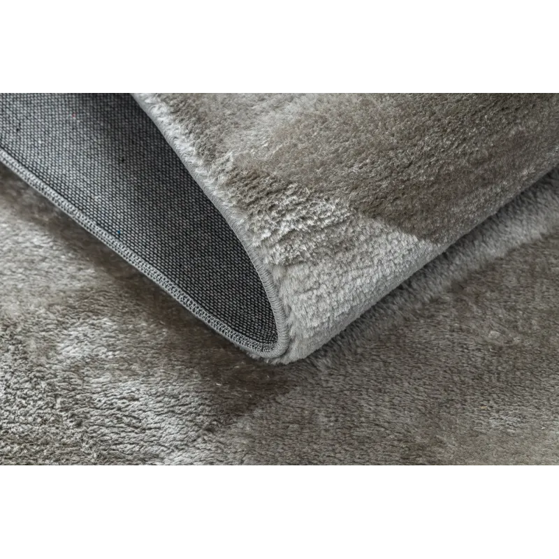 Teppich VISCO silber 3 Plüsch, KANINCHENFELL-IMITATION