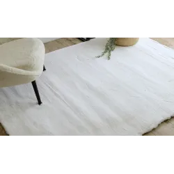 TEDDY NEW Teppich in Creme, ideal für stilvolle Wohnräume