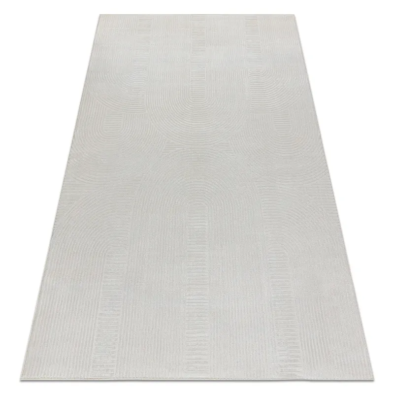 Teppich BALANCE 9086 creme - Geometrisch, strukturell, glamourös