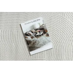 Teppich BALANCE 9086 creme - Geometrisch, strukturell, glamourös