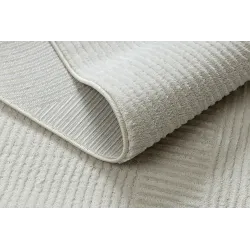 Teppich BALANCE 9086 creme - Geometrisch, strukturell, glamourös