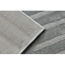Teppich BALANCE 1918 grau - Geometrisch, strukturell, glamourös