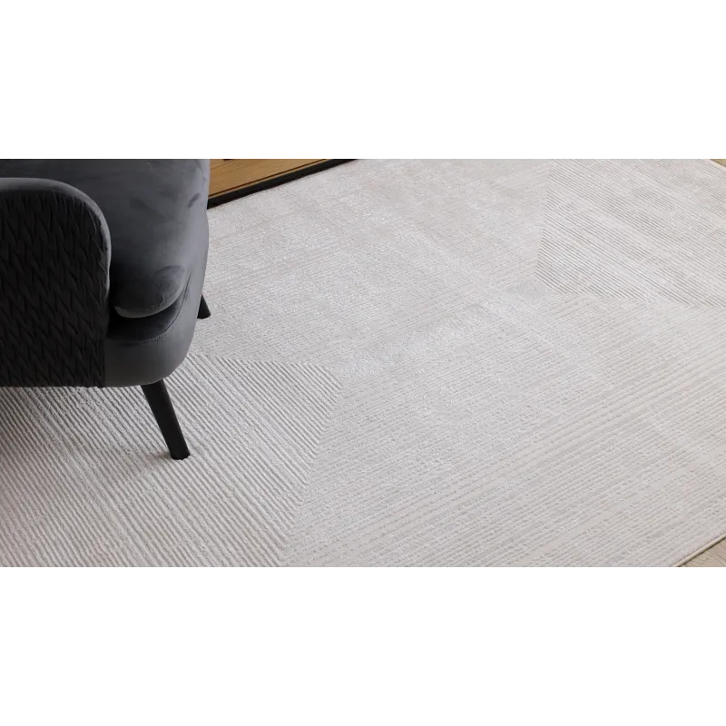 Teppich BALANCE 8788 creme - Geometrisch, strukturell, glamourös
