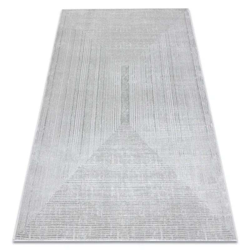 Teppich BALANCE 8788 grau - Geometrisch, strukturell, glamourös