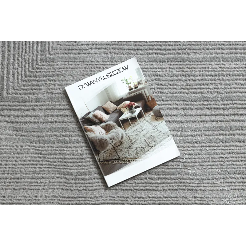 Teppich BALANCE 8788 grau - Geometrisch, strukturell, glamourös