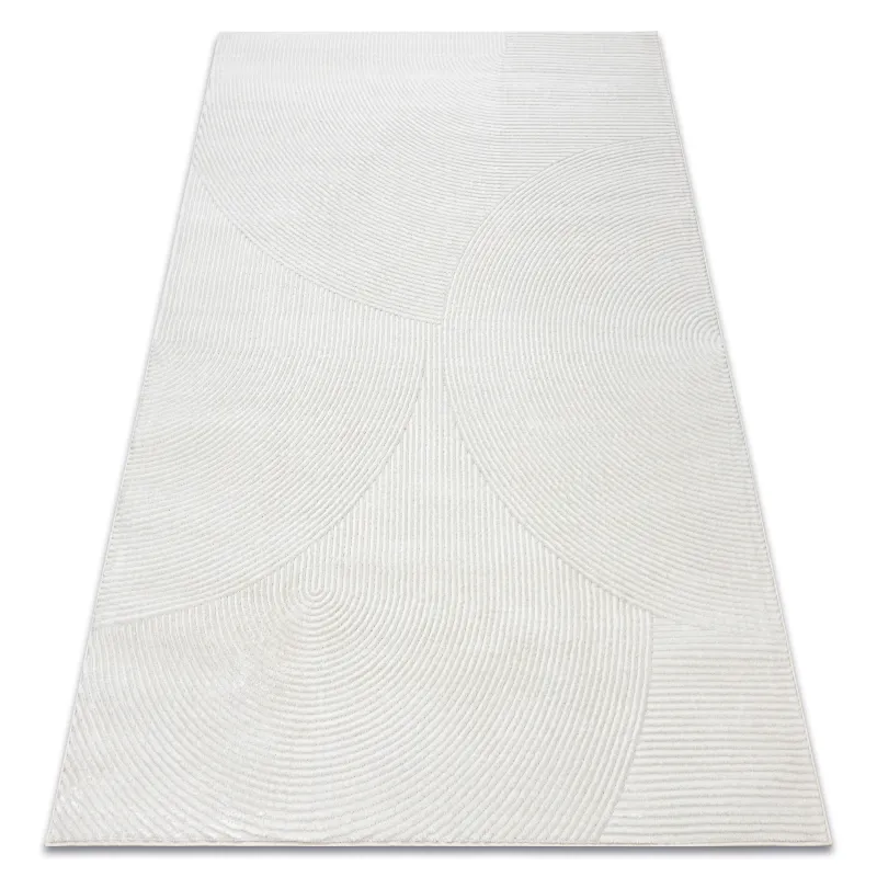 Teppich BALANCE 0194 creme - Geometrisch, strukturell, glamourös