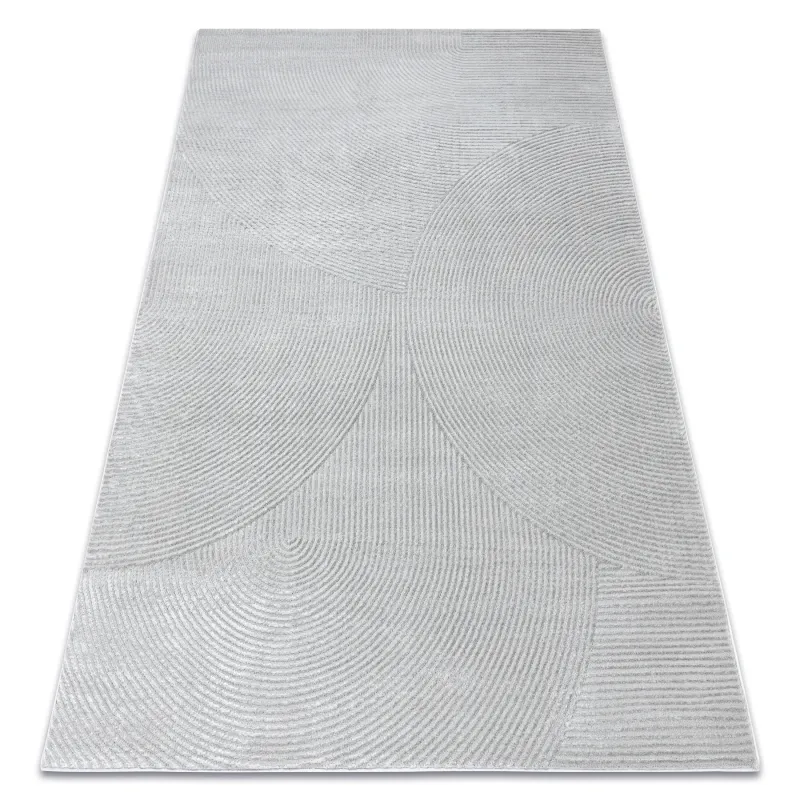 Teppich BALANCE 0194 grau - Geometrisch, strukturell, glamourös