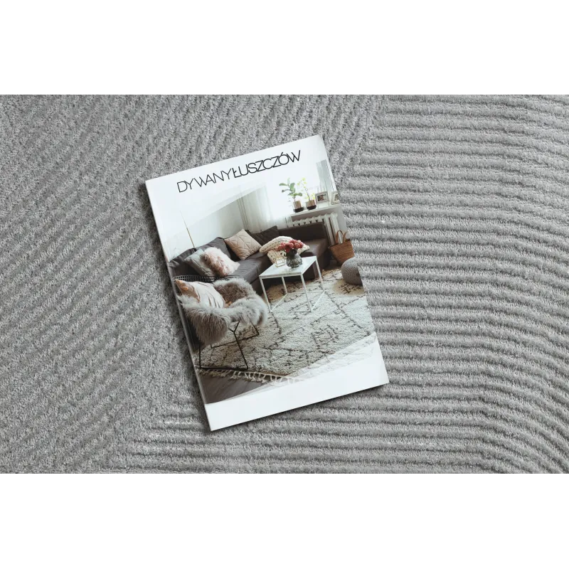 Teppich BALANCE 0194 grau - Geometrisch, strukturell, glamourös