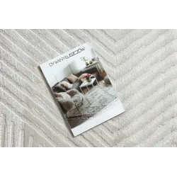 Teppich BALANCE 1503 creme - Geometrisch, strukturell, glamourös