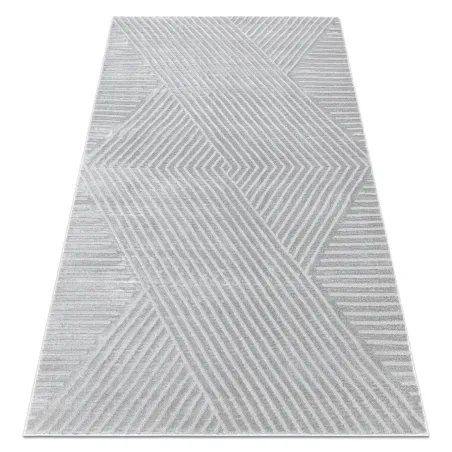 Teppich BALANCE 1503 grau - Geometrisch, strukturell, Glamour