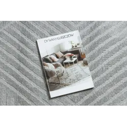 Teppich BALANCE 1503 grau - Geometrisch, strukturell, Glamour