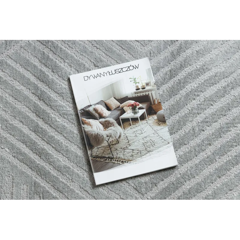 Teppich BALANCE 1503 grau - Geometrisch, strukturell, Glamour