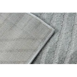 Teppich BALANCE 1503 grau - Geometrisch, strukturell, Glamour